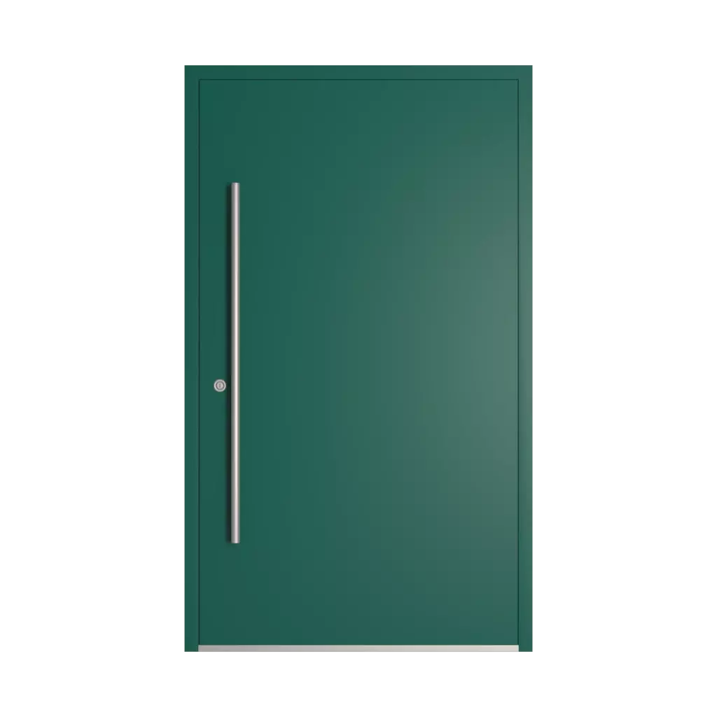 RAL 6026 Vert opale portes-dentree remplissages dindecor model-6129  