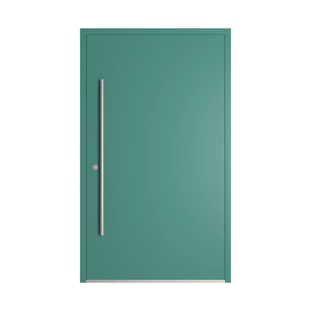 RAL 6033 Turquoise menthe portes-dentree remplissages dindecor model-5041  