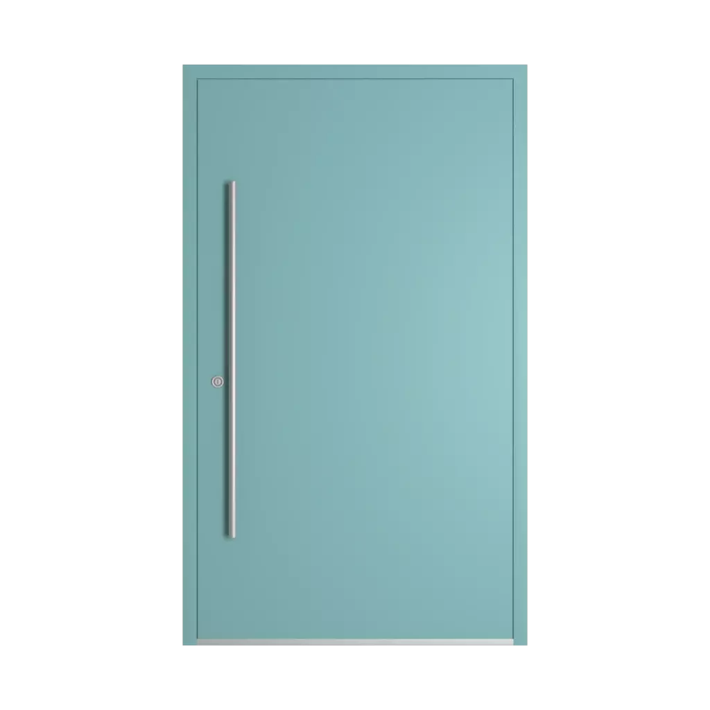 RAL 6034 Turquoise pastel portes-dentree remplissages dindecor model-6123  