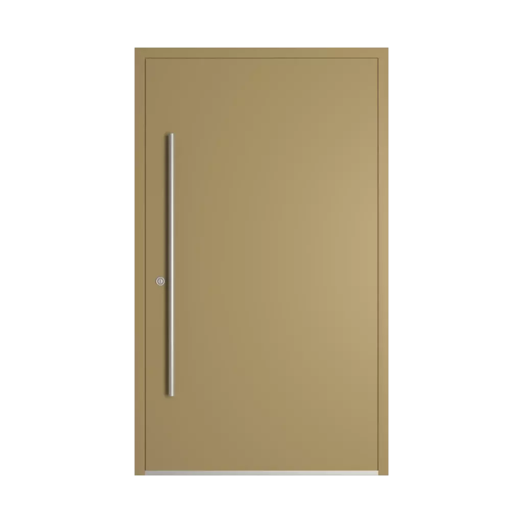 RAL 1020 Jaune olive portes-dentree remplissages dindecor model-6129  