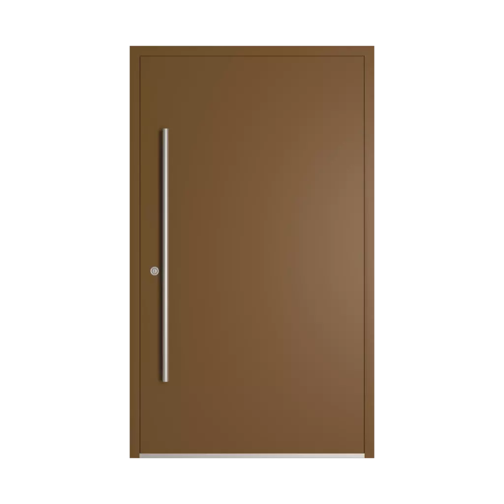 RAL 8008 Brun olive portes-dentree remplissages dindecor model-6129  