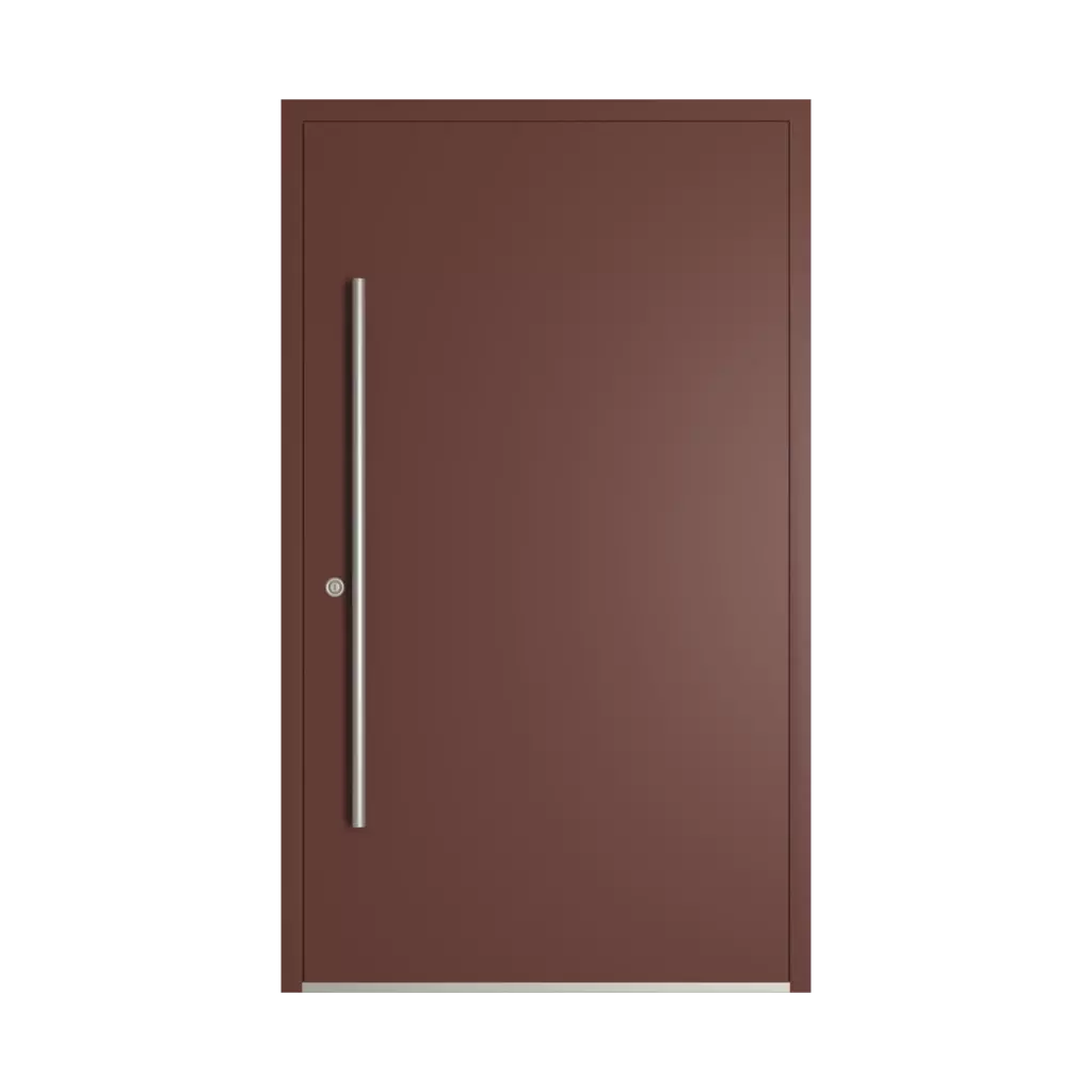 RAL 8015 Marron portes-dentree remplissages dindecor model-6129  