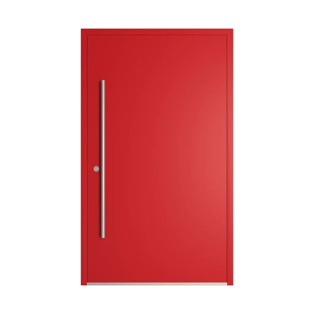 RAL 3020 Rouge signalisation portes-dentree remplissages adezo kopenhaga  