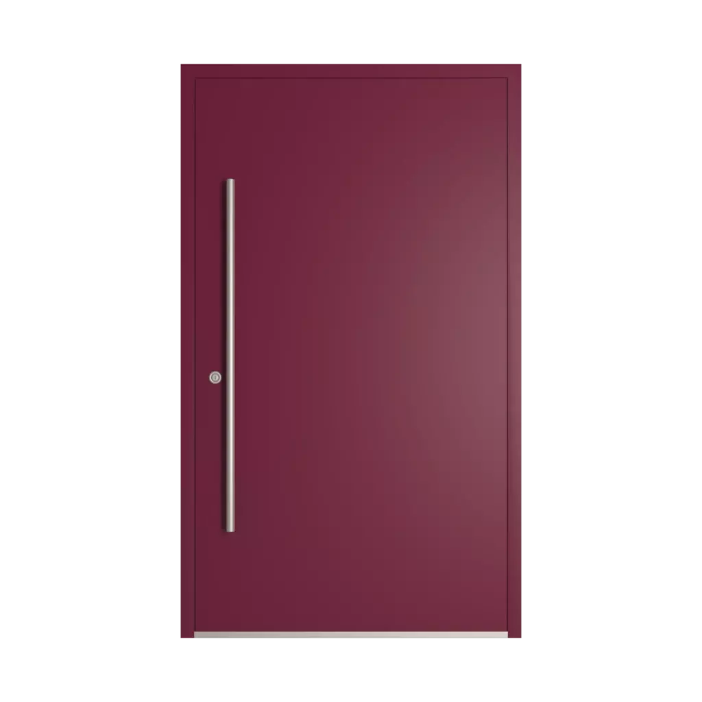 RAL 4004 Violet bordeaux portes-dentree remplissages dindecor model-6123  