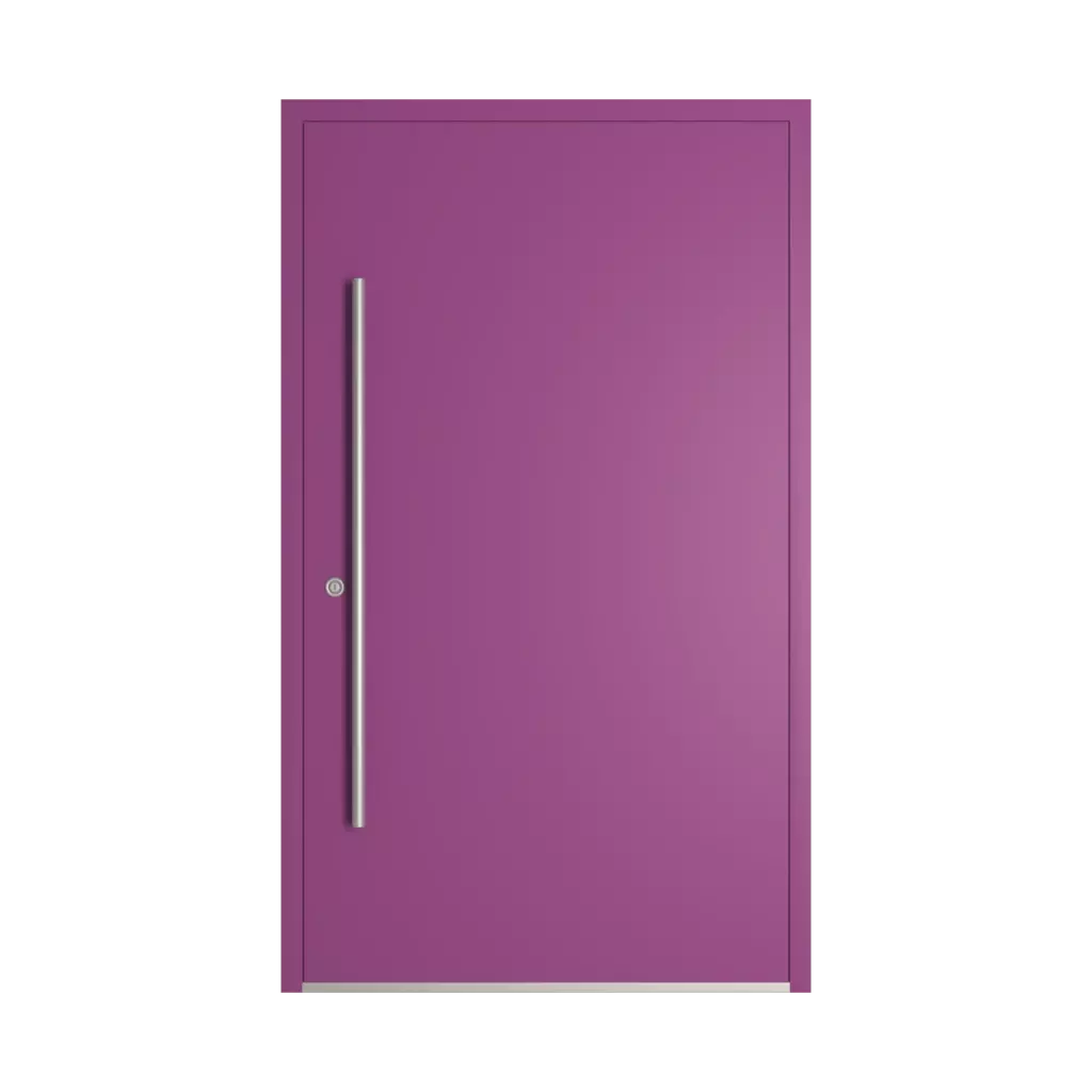 RAL 4008 Violet de sécurité produits portes-dentree-en-bois    