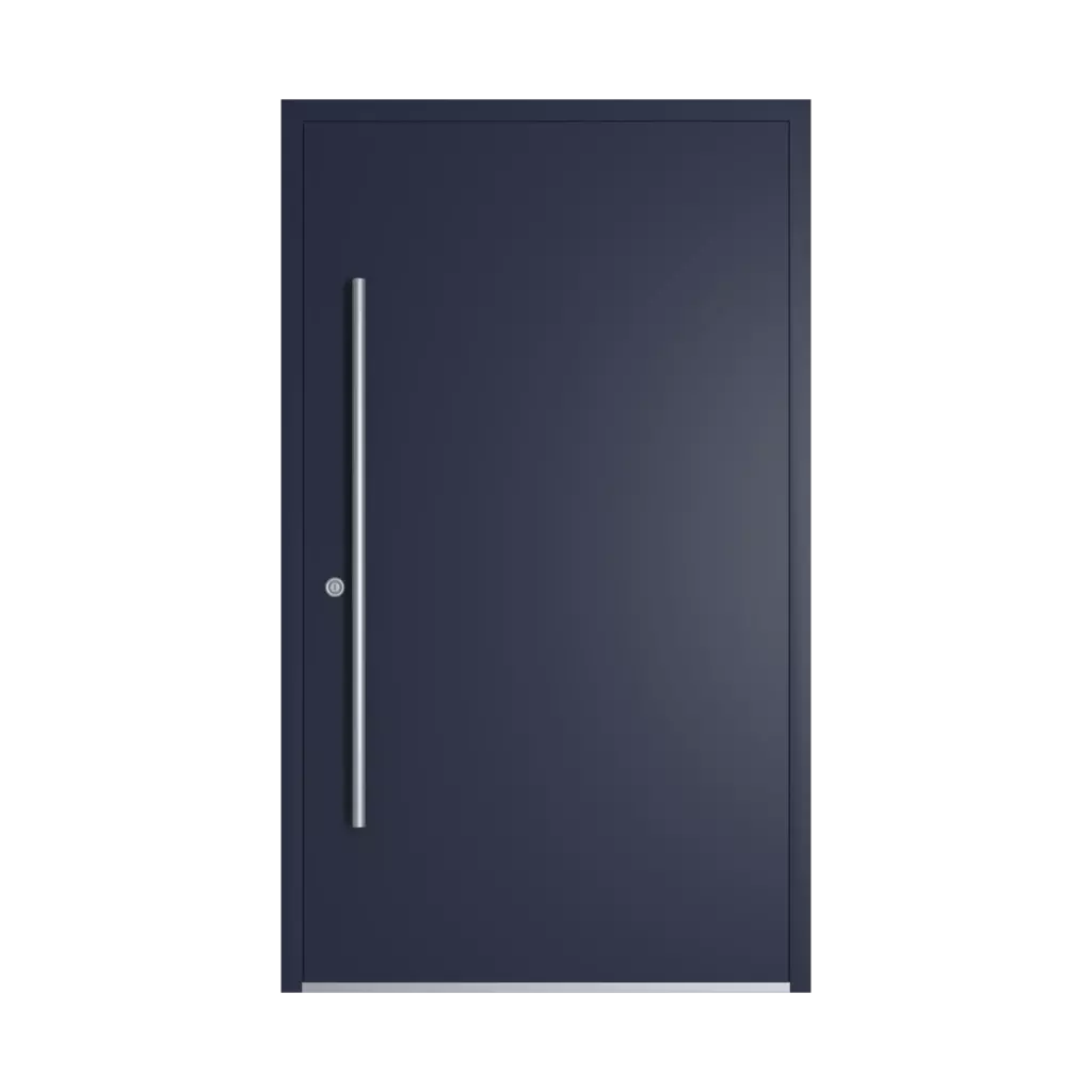 RAL 5011 Bleu acier portes-dentree remplissages dindecor model-6123  