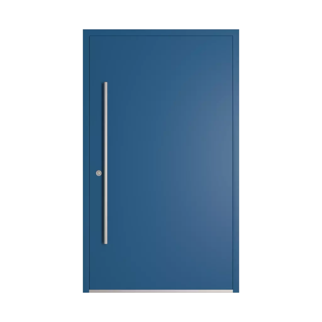 RAL 5019 Bleu capri portes-dentree remplissages dindecor model-6129  