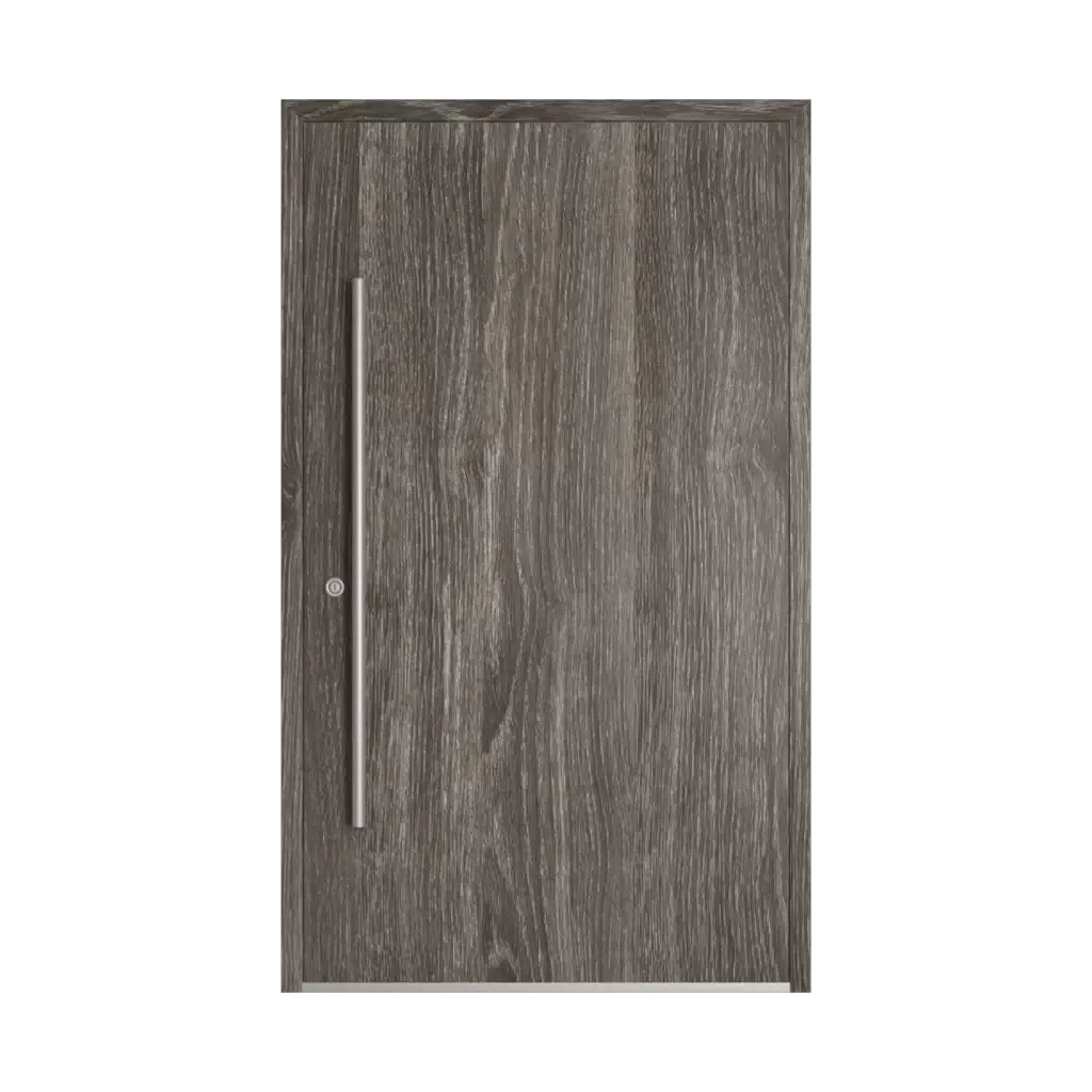 Chêne sheffield gris portes-dentree remplissages dindecor 6124-pwz  