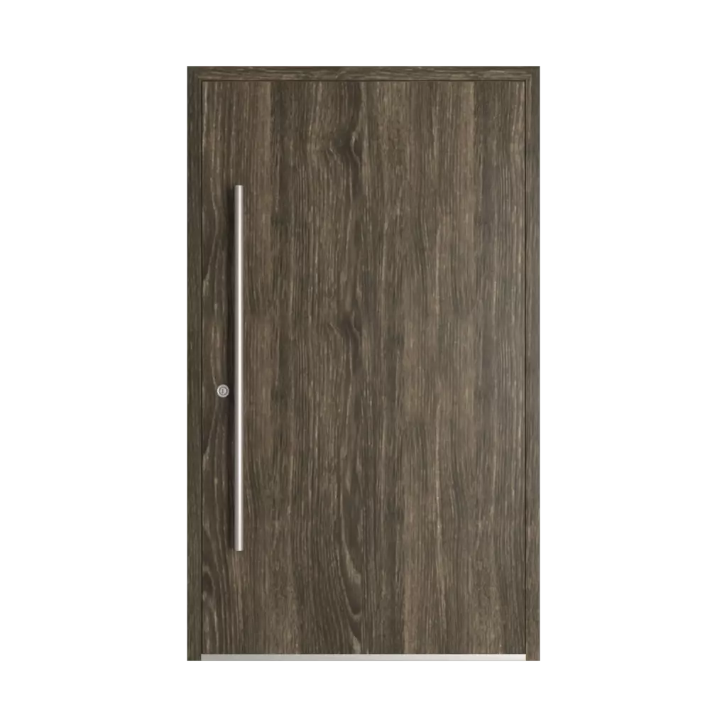 Chêne sheffield brun portes-dentree remplissages dindecor model-5041  