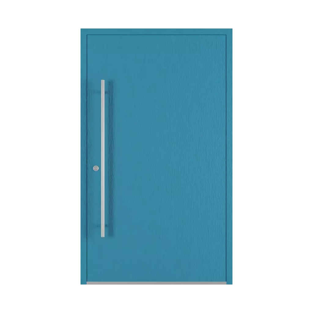 Bleu brillant portes-dentree remplissages dindecor model-6123  