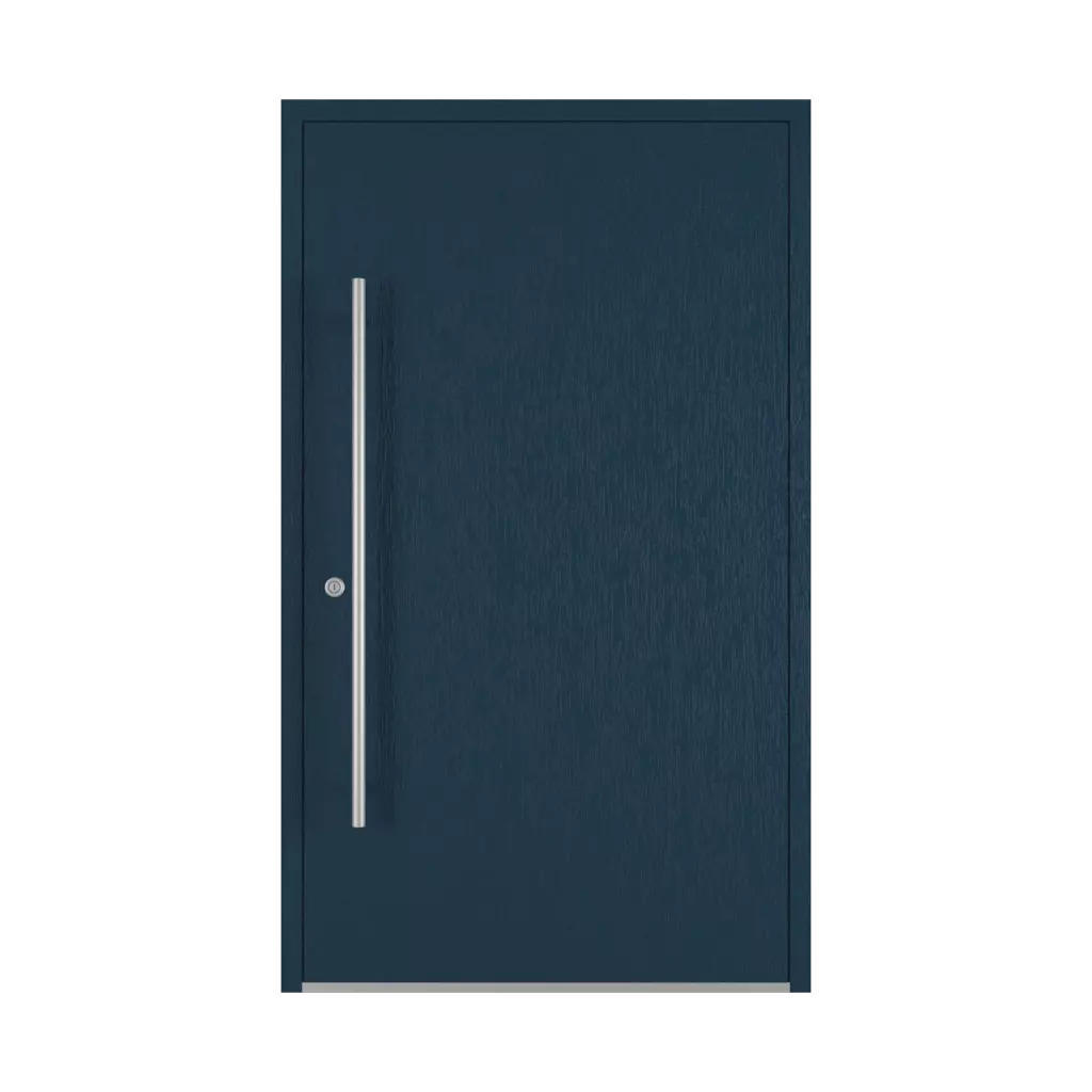 Bleu acier portes-dentree remplissages dindecor 6124-pwz  