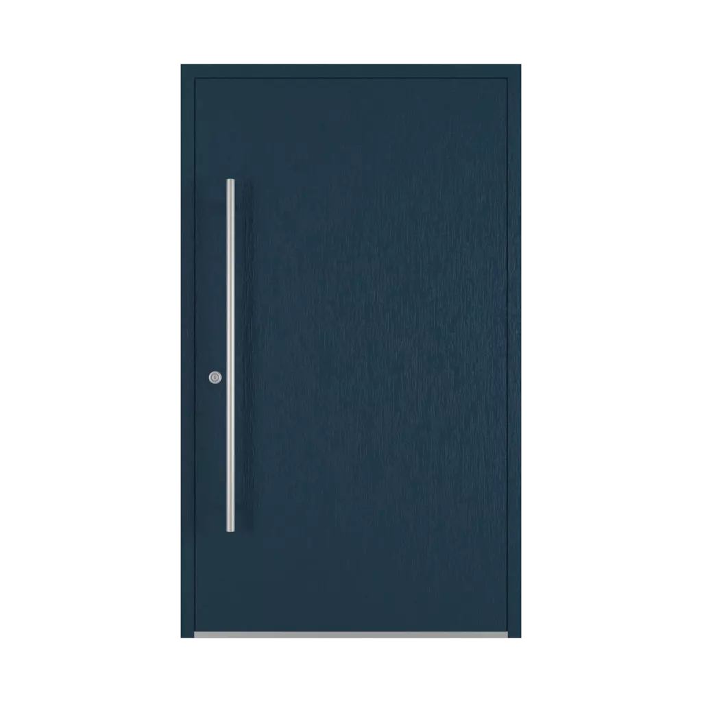 Bleu acier portes-dentree remplissages dindecor 6120-pwz  