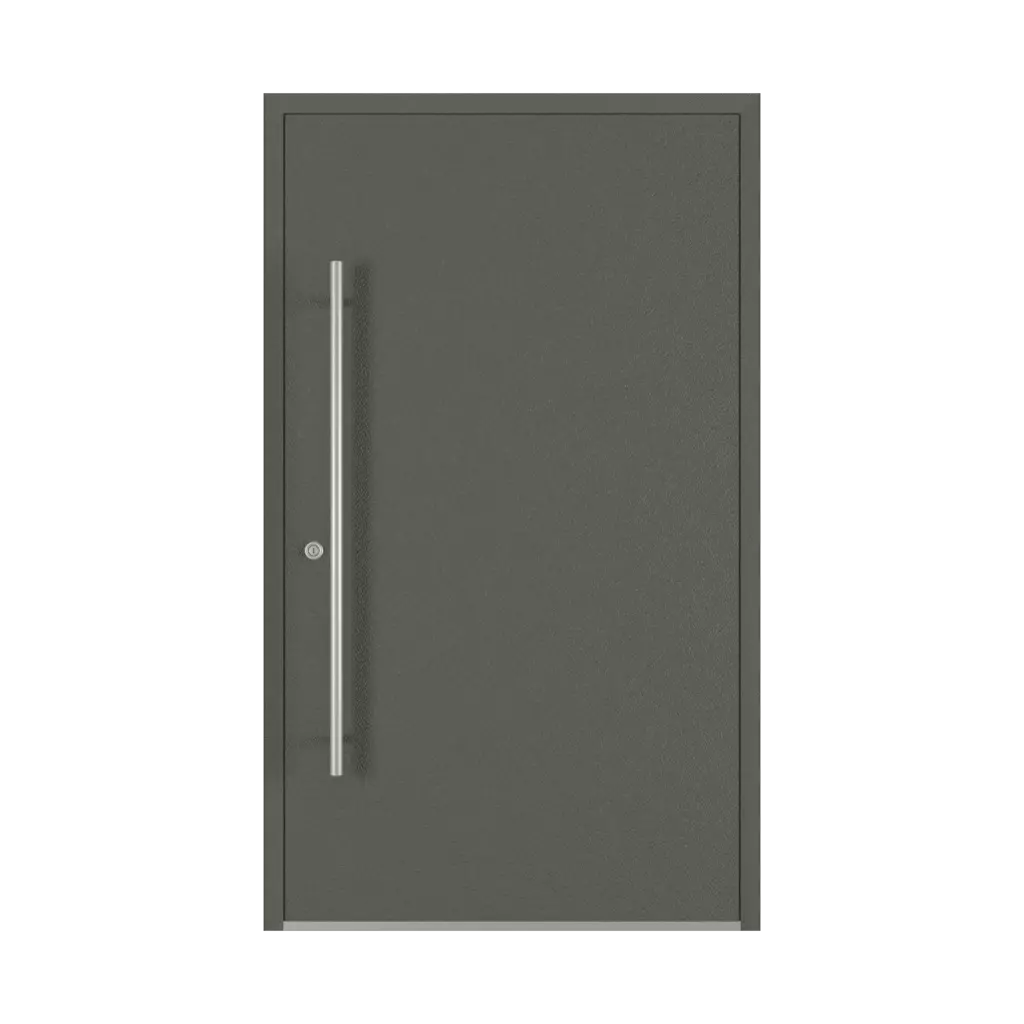 Gris Quartz portes-dentree remplissages dindecor model-6129  