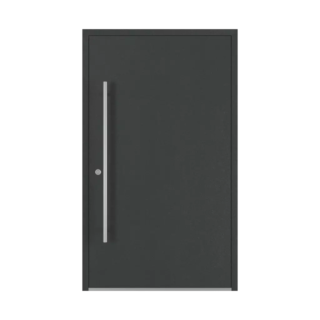 Aludec gris anthracite portes-dentree remplissages dindecor model-5041  