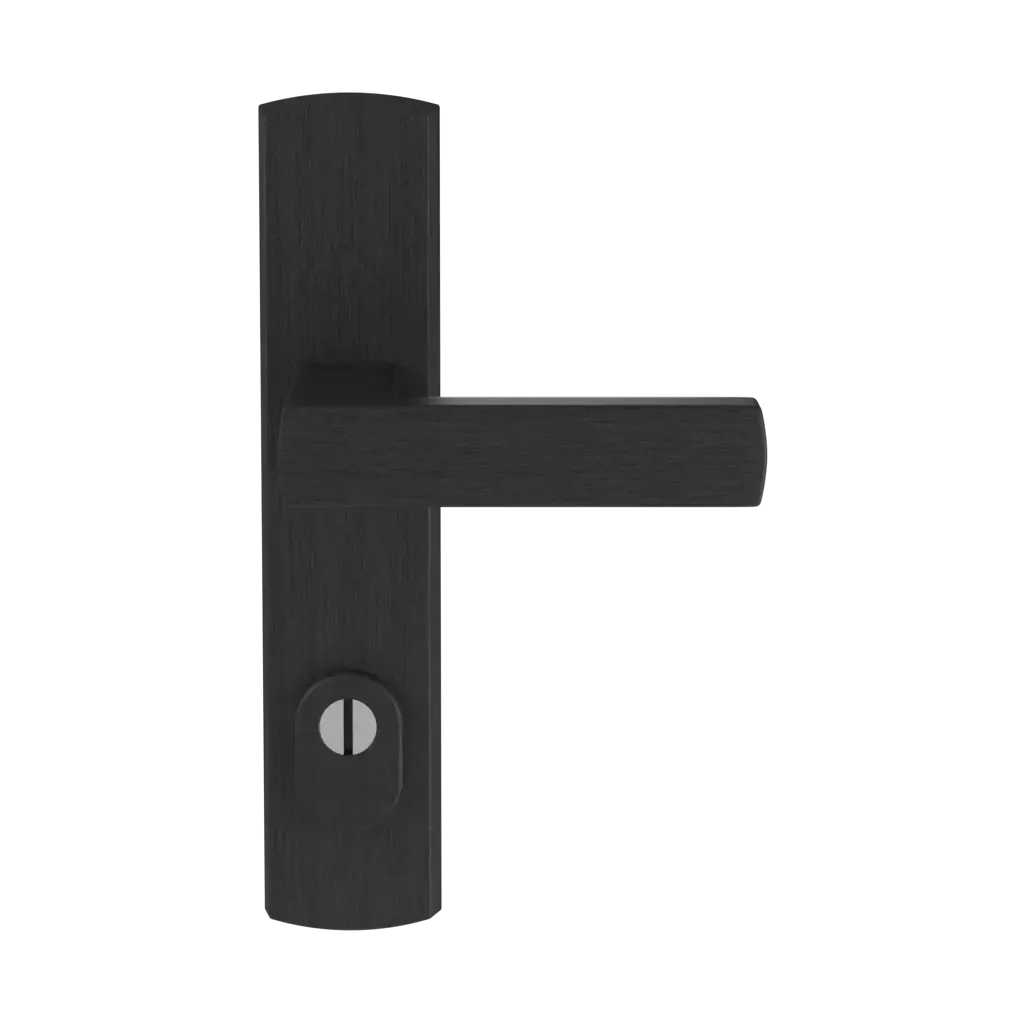 Noir F8 portes-dentree accessoires-de-porte poignees apollo noir-f8 