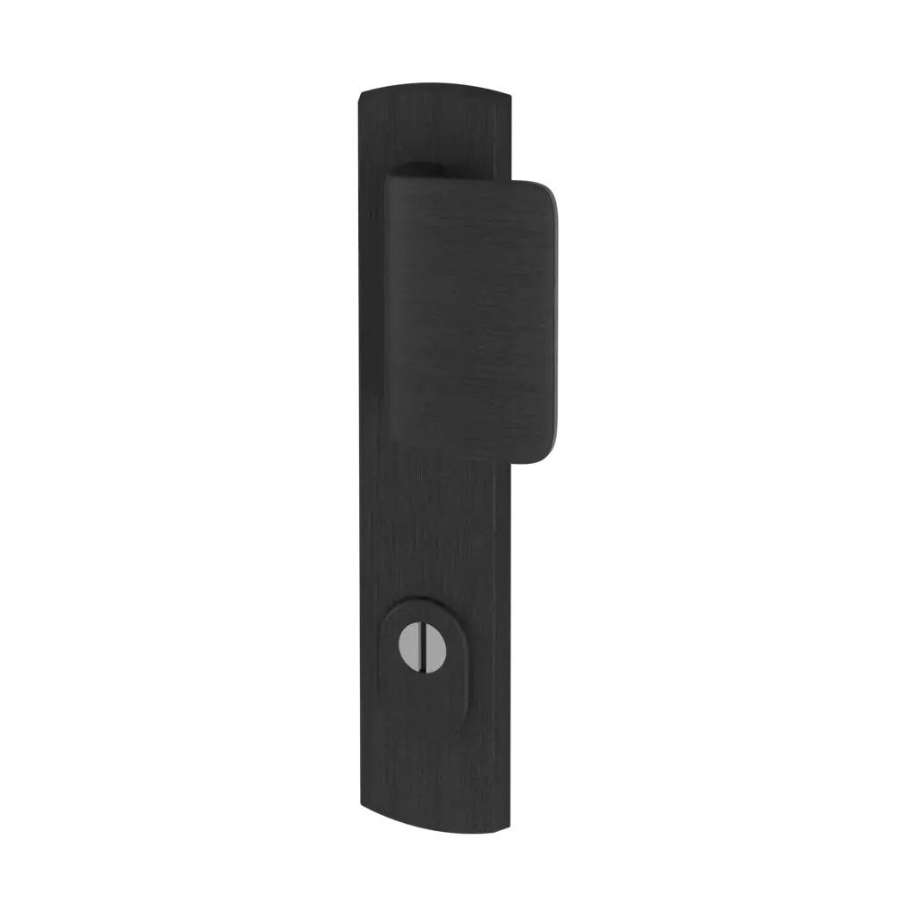 Noir F8 portes-dentree accessoires-de-porte bouton-de-fenetre apollo interior