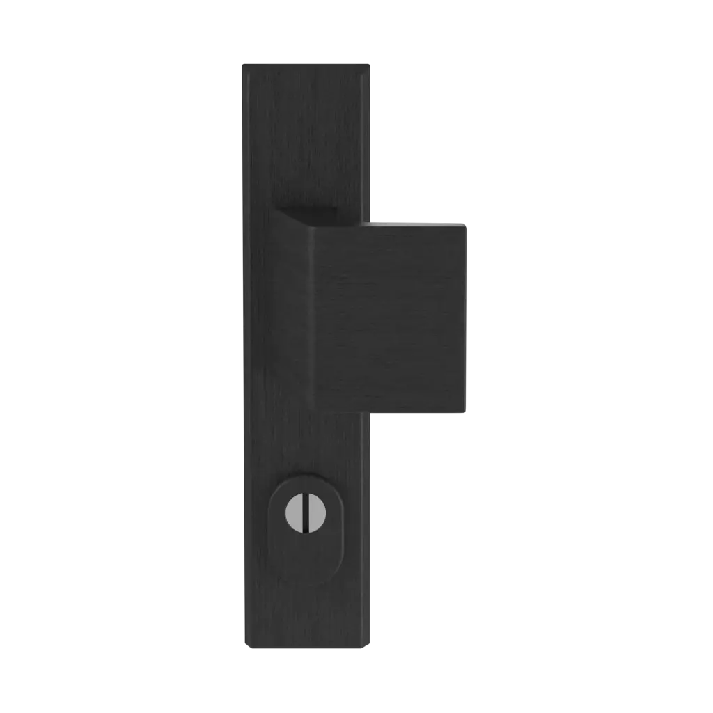 Noir F8 portes-dentree accessoires-de-porte bouton-de-fenetre royal noir-f8 