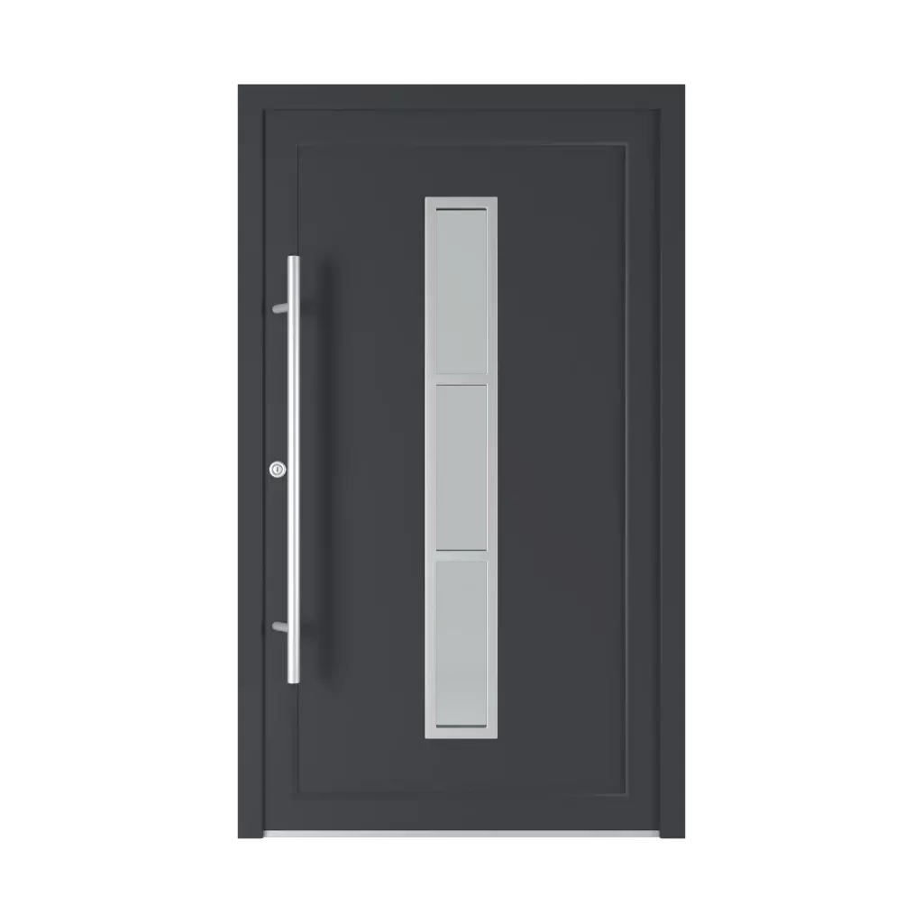 6003 PVC ✨ portes-dentree couleurs-des-portes couleurs-standard aludec-jet-black-aludec 