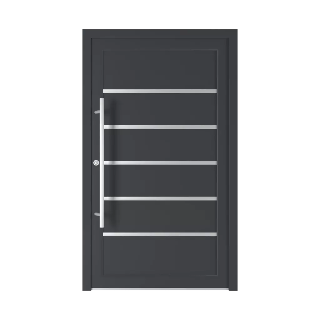 6013 PVC portes-dentree types-de-garnitures-de-porte remplissage-de-superposition-unilateral 