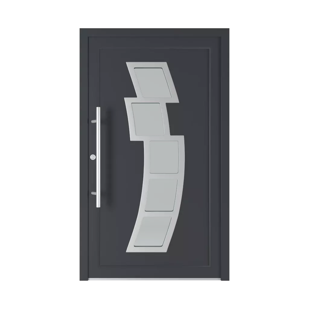 6021 PVC portes-dentree remplissages vitre 