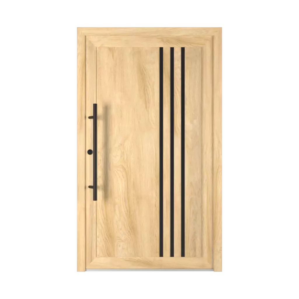 6029 PVC Black portes-dentree types-de-garnitures-de-porte remplissage-par-lot 