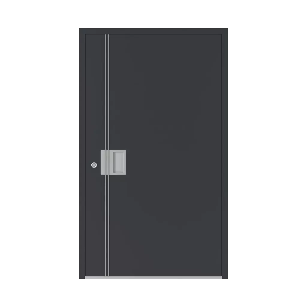 Modèle 5017 produits portes-dentree-en-aluminium    