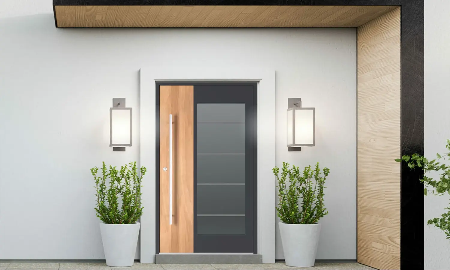 Model 6110 portes-dentree remplissages dindecor model-6110  