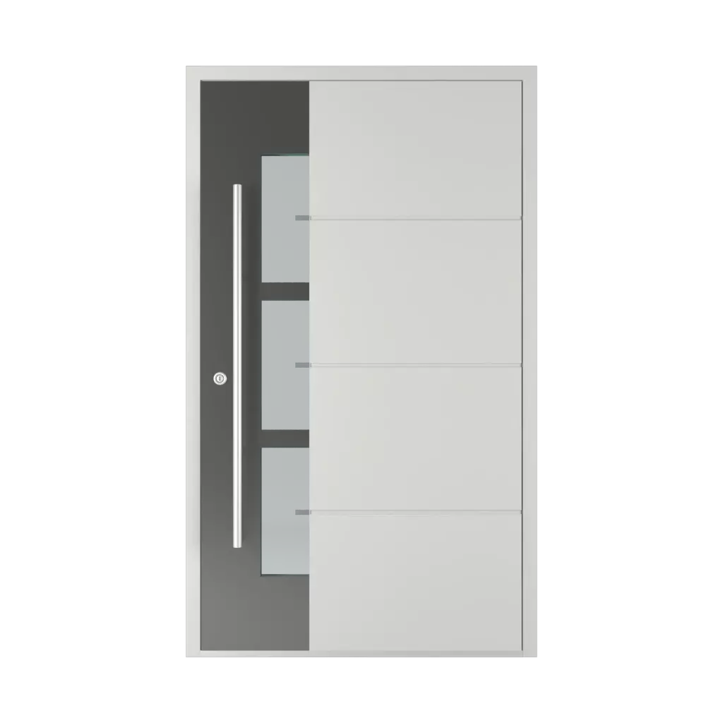 Modèle 6114 produits portes-dentree-en-aluminium    
