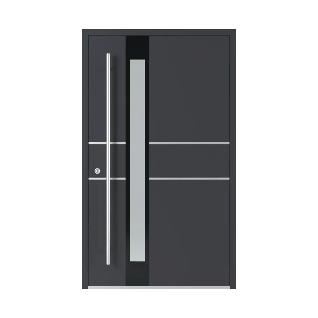 Modèle GL 03 produits portes-dentree-en-aluminium    