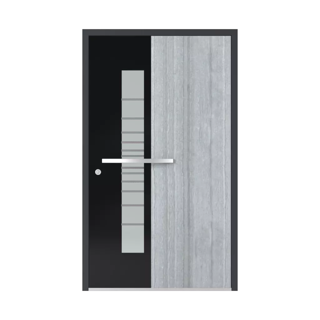 Modèle SL04 produits portes-dentree-en-aluminium    
