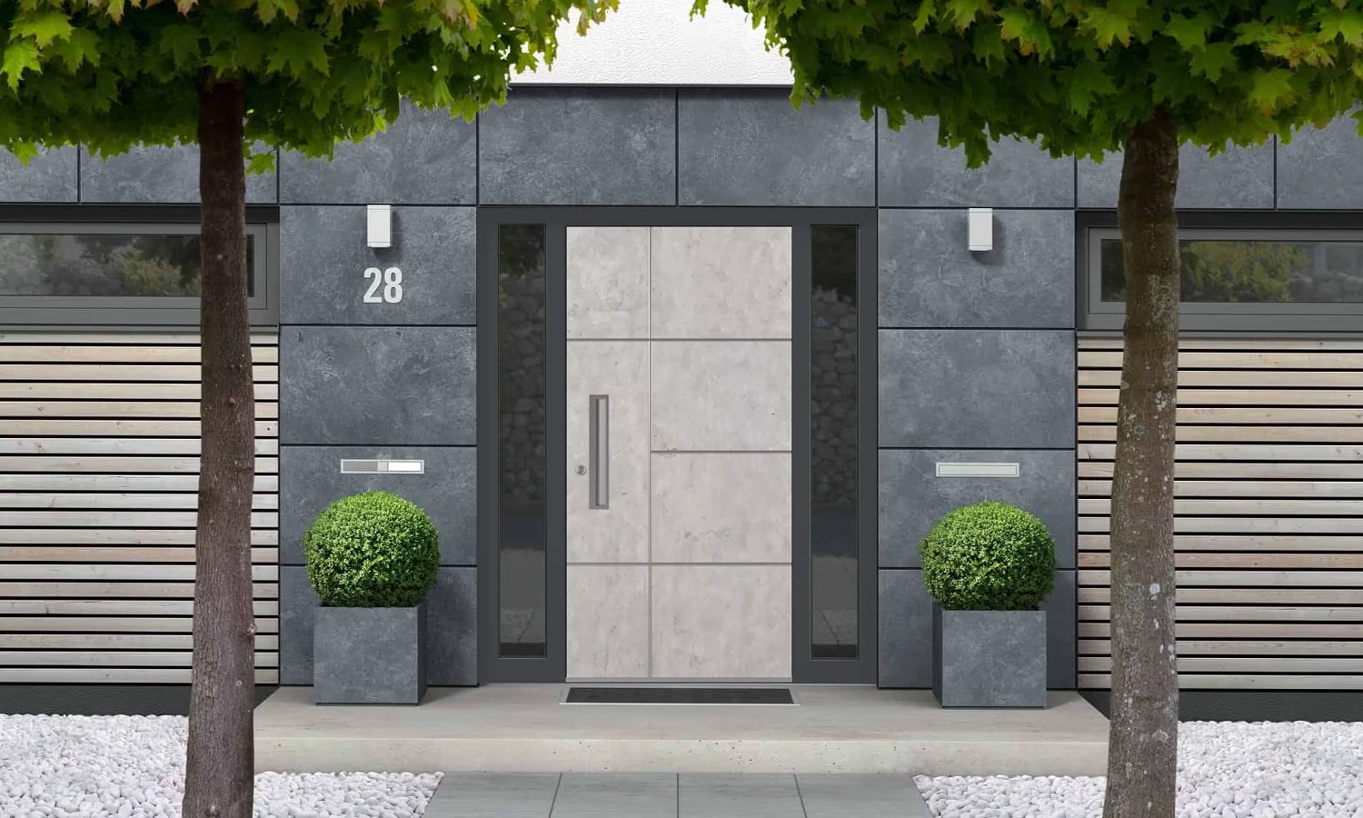 SK01 Beton 🏆 portes-dentree remplissages dindecor sk01-beton  