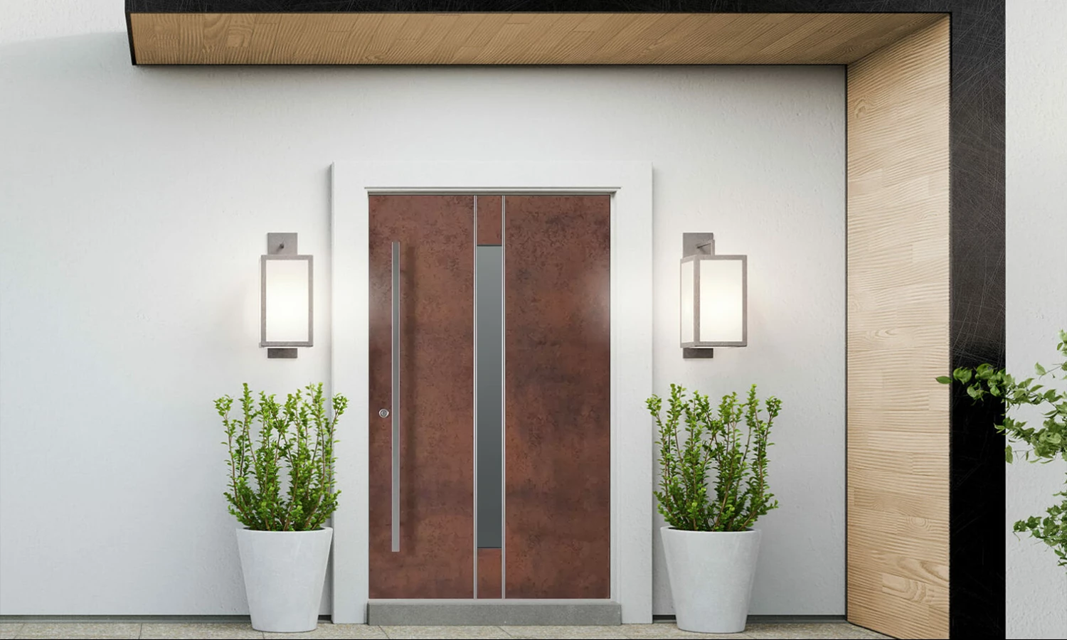 SK05 Corten 🏆 portes-dentree remplissages dindecor sk05-corten  