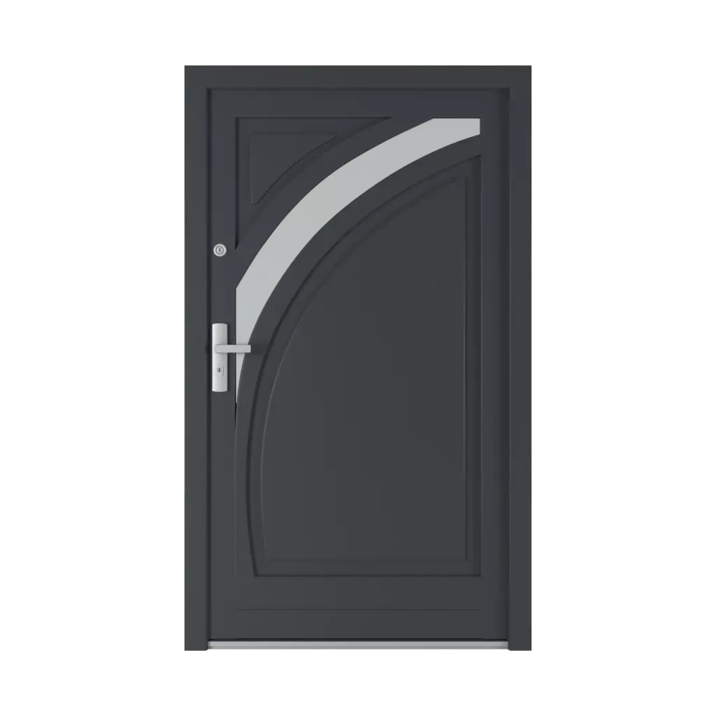 Model 38 portes-dentree remplissages vitre 