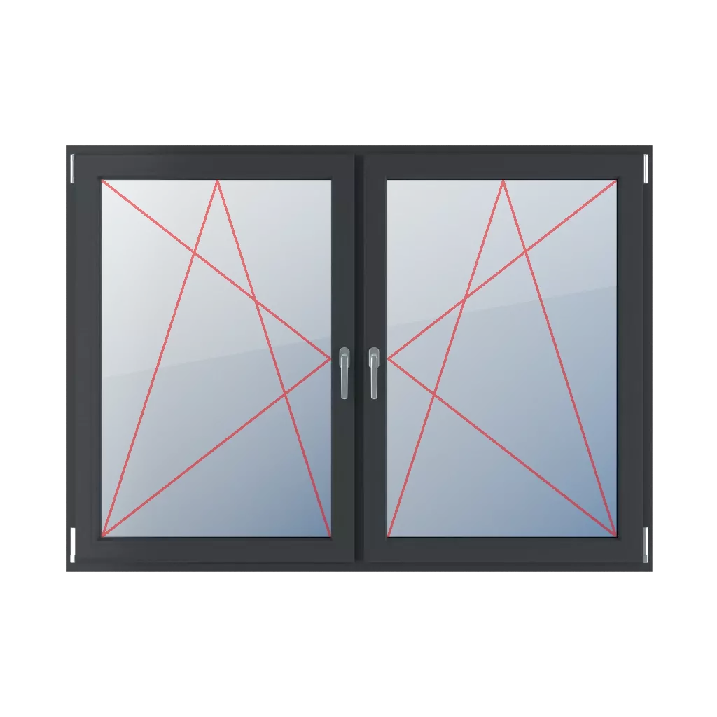 Incliner et tourner à gauche, incliner et tourner à droite fenetres type-de-fenetre double-vantaux division-horizontale-symetrique-50-50 incliner-et-tourner-a-gauche-incliner-et-tourner-a-droite 