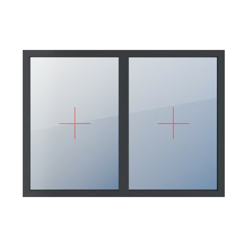 Vitrage fixe dans le cadre fenetres type-de-fenetre double-vantaux division-horizontale-symetrique-50-50  