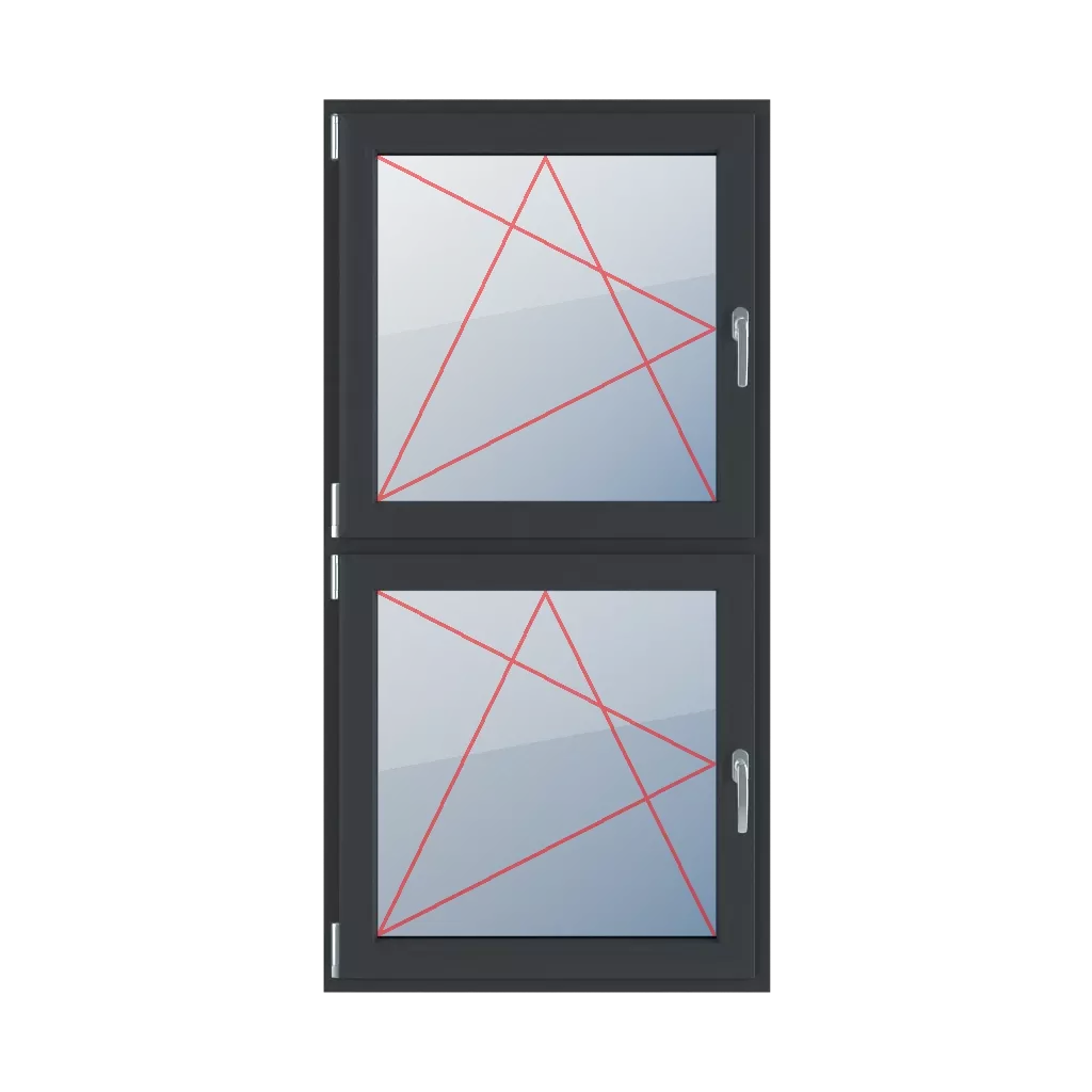 Incliner et tourner à gauche fenetres type-de-fenetre double-vantaux division-verticale-symetrique-50-50  