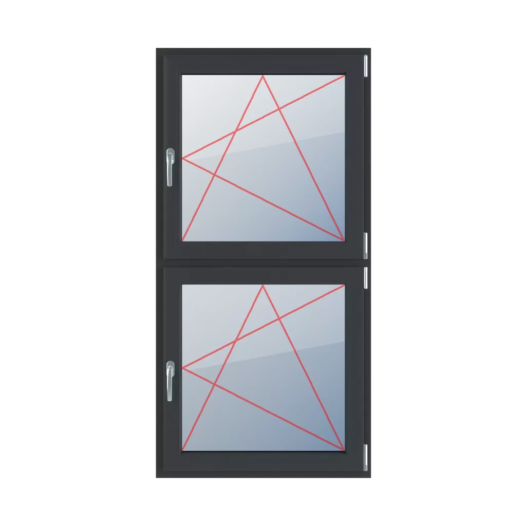 Incliner et tourner à droite fenetres type-de-fenetre double-vantaux division-verticale-symetrique-50-50  