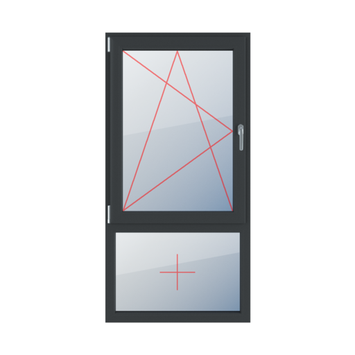 Virage à gauche et inclinaison, vitrage fixe dans le cadre fenetres type-de-fenetre double-vantaux division-verticale-asymetrique-70-30 virage-a-gauche-et-inclinaison-vitrage-fixe-dans-le-cadre 