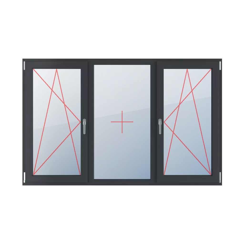 Inclinaison et rotation à gauche, vitrage fixe dans le cadre, inclinaison et rotation à droite fenetres type-de-fenetre triple-vantaux division-horizontale-symetrique-33-33-33 inclinaison-et-rotation-a-gauche-vitrage-fixe-dans-le-cadre-inclinaison-et-rotation-a-droite 