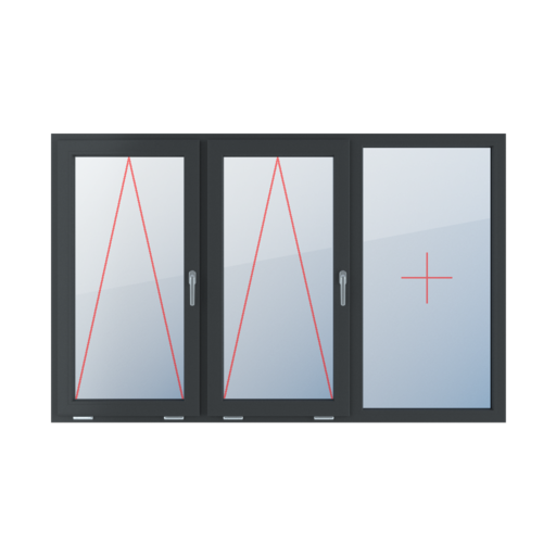 Charnière avec une poignée sur le côté droit, vitrage fixe dans le cadre fenetres type-de-fenetre triple-vantaux division-horizontale-symetrique-33-33-33 charniere-avec-une-poignee-sur-le-cote-droit-vitrage-fixe-dans-le-cadre 