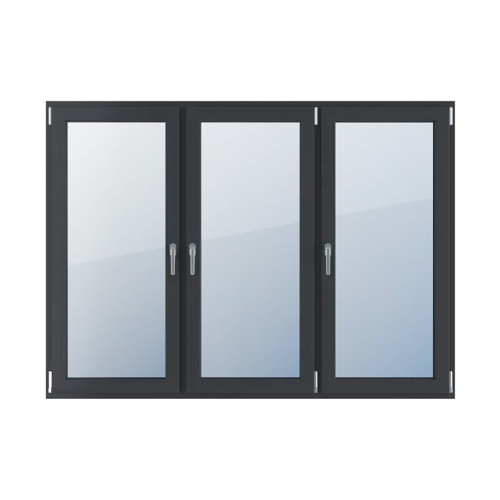 Triple vantaux produits fenetres-en-aluminium    