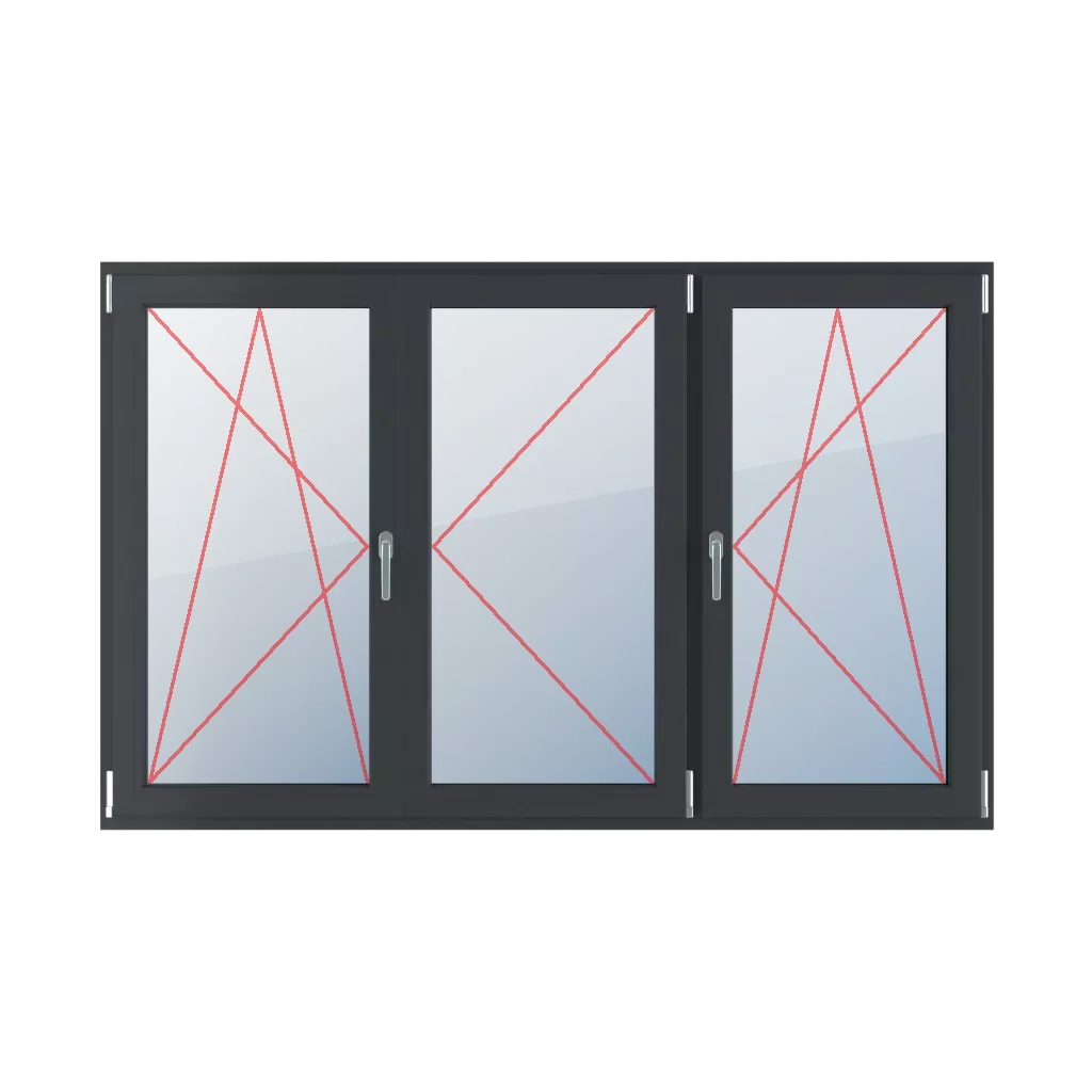 Inclinez et tournez à gauche, poteau mobile, tournez à droite, inclinez et tournez à droite fenetres type-de-fenetre triple-vantaux division-horizontale-symetrique-33-33-33-avec-un-poteau-mobile  