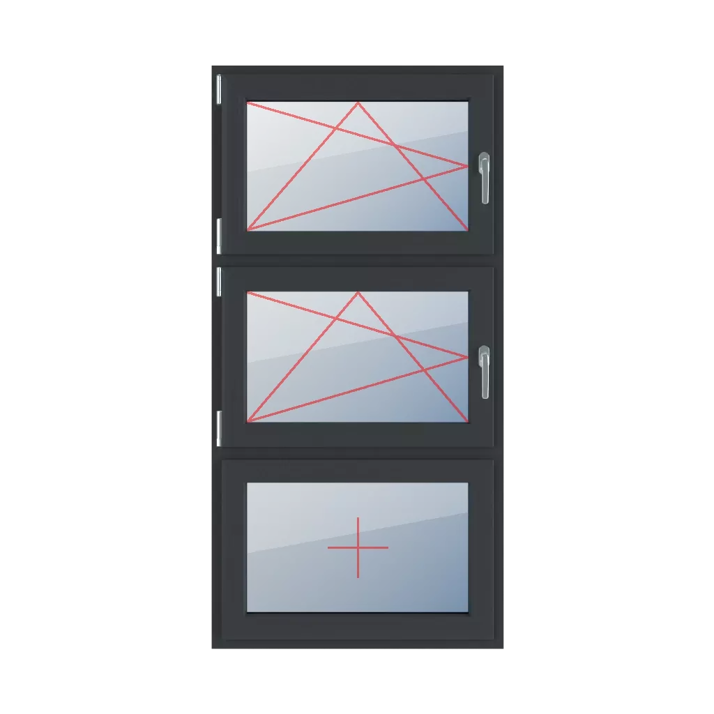 Basculer et tourner à gauche, basculer et tourner à gauche, vitrage fixe dans le châssis fenetres type-de-fenetre triple-vantaux division-verticale-symetrique-33-33-33 basculer-et-tourner-a-gauche-basculer-et-tourner-a-gauche-vitrage-fixe-dans-le-chassis 