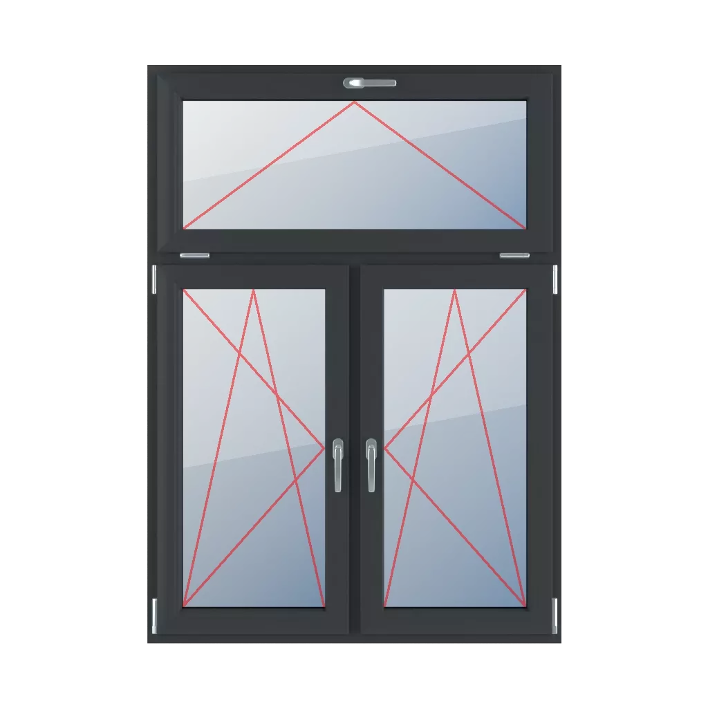 Inclinez avec une poignée en haut, inclinez et tournez à gauche, inclinez et tournez à droite fenetres type-de-fenetre triple-vantaux division-verticale-asymetrique-30-70 inclinez-avec-une-poignee-en-haut-inclinez-et-tournez-a-gauche-inclinez-et-tournez-a-droite 