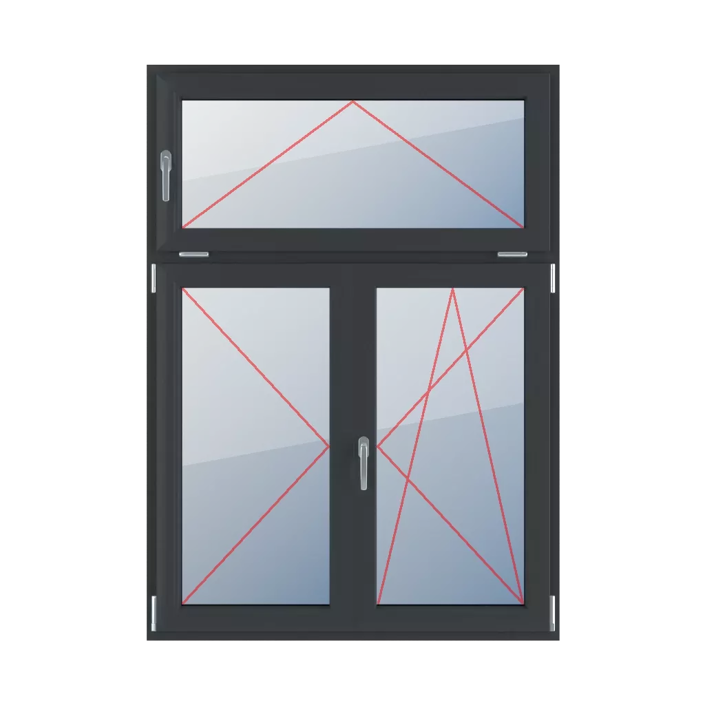 Inclinaison avec une poignée sur le côté gauche, tourner à gauche, poteau mobile, tourner-incliner à droite fenetres type-de-fenetre triple-vantaux division-verticale-asymetrique-30-70-avec-un-poteau-mobile inclinaison-avec-une-poignee-sur-le-cote-gauche-tourner-a-gauche-poteau-mobile-tourner-incliner-a-droite 