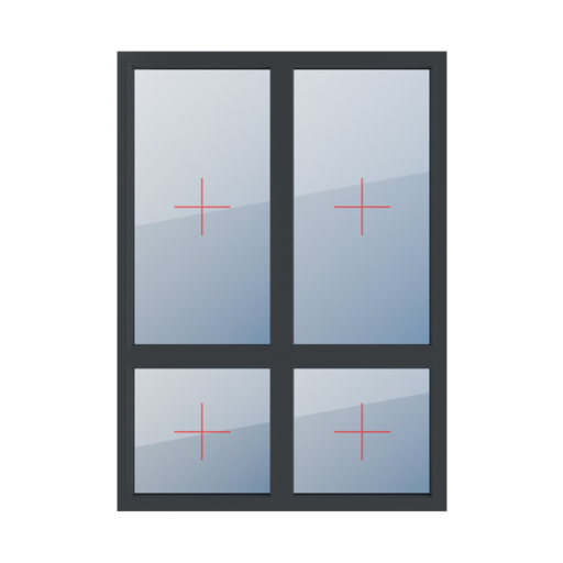 Vitrage fixe dans le cadre fenetres type-de-fenetre quatre-vantaux division-verticale-asymetrique-70-30 vitrage-fixe-dans-le-cadre 