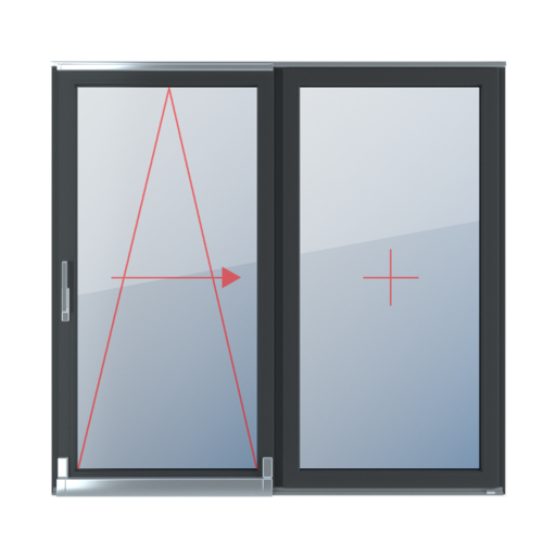 Inclinaison et coulissement à droite, vitrage fixe dans l’ouvrant fenetres type-de-fenetre portes-fenetres-coulissantes-et-coulissantes-psk double-vantaux inclinaison-et-coulissement-a-droite-vitrage-fixe-dans-louvrant 