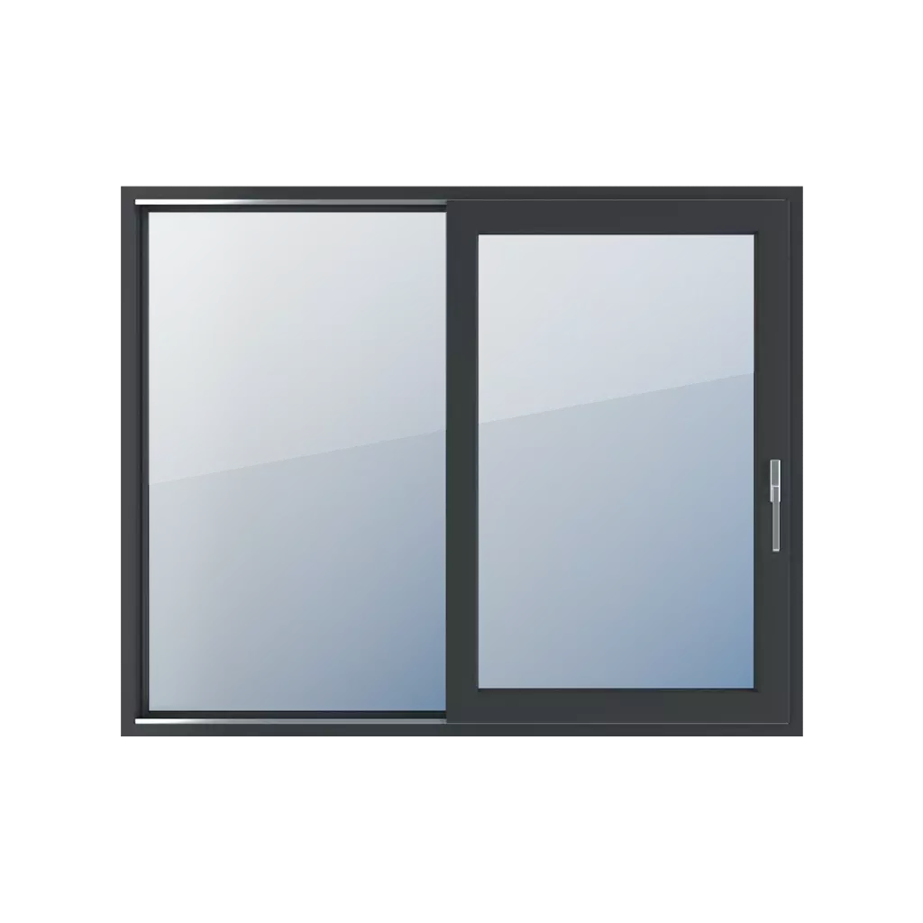 Portes-fenêtres coulissantes SMART-SLIDE produits fenetres-en-aluminium    