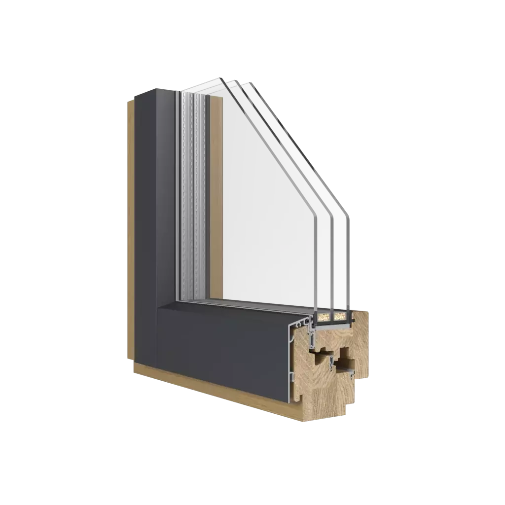 THERM-LIGHT-ALU 10 With aluminum overlay fenetres profils-de-fenetre mdp therm-light-alu-10
