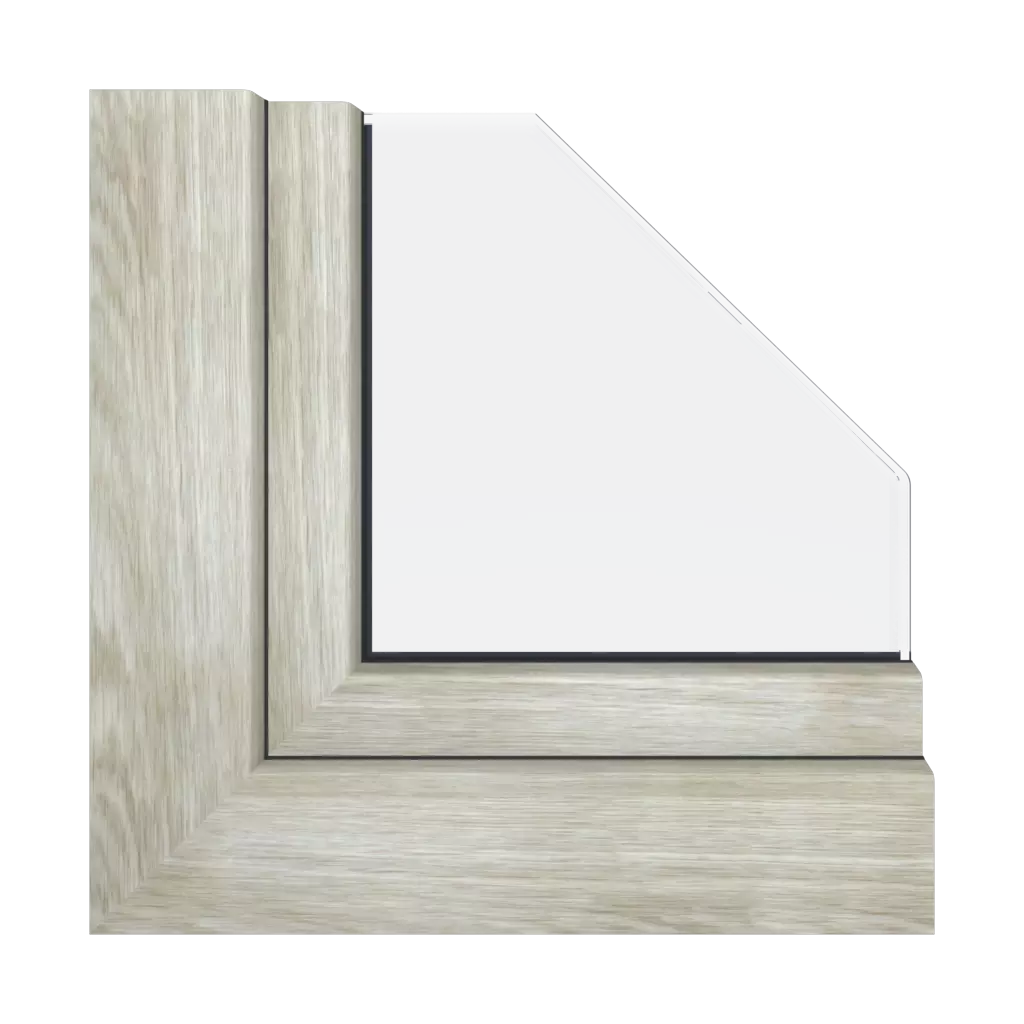 Chêne poivre collé super mat 🆕 fenetres profils-de-fenetre veka perfectline-standard